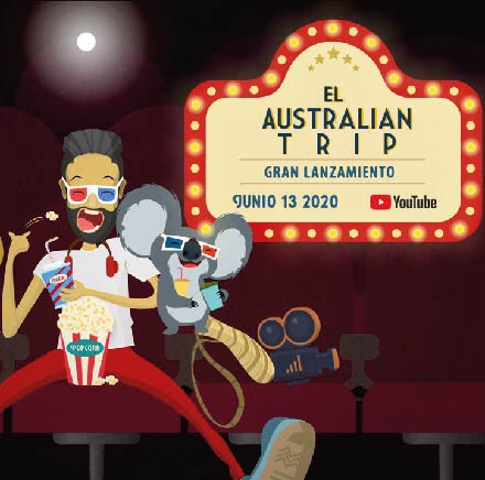 el Australian Trip serie Web